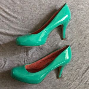 Madden Girl Teal High Heels